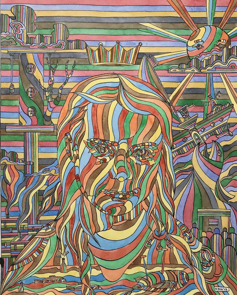Greta Thunberg Painting