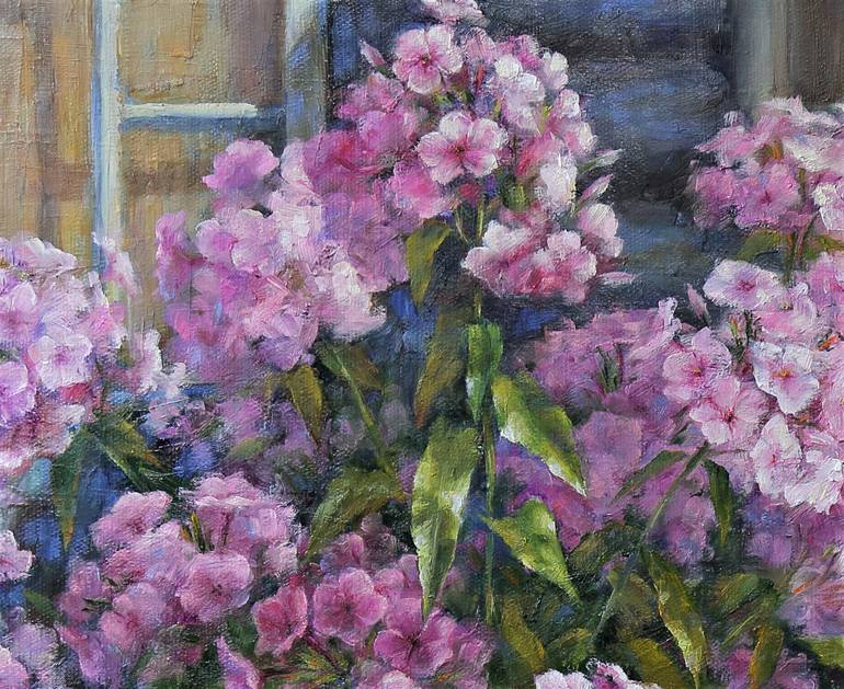 Original Impressionism Floral Painting by Tatiana Chepkasova