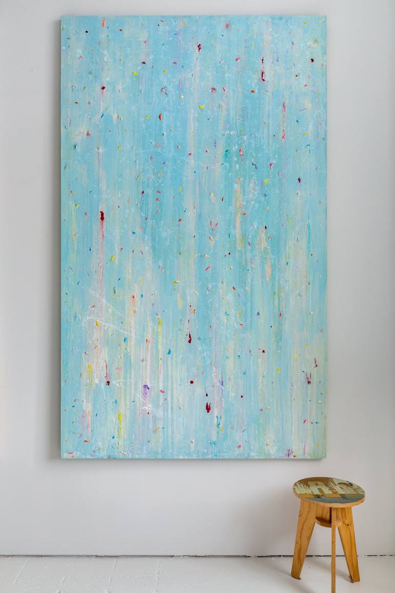 Original Abstract Painting by Julie Anderson Mathias