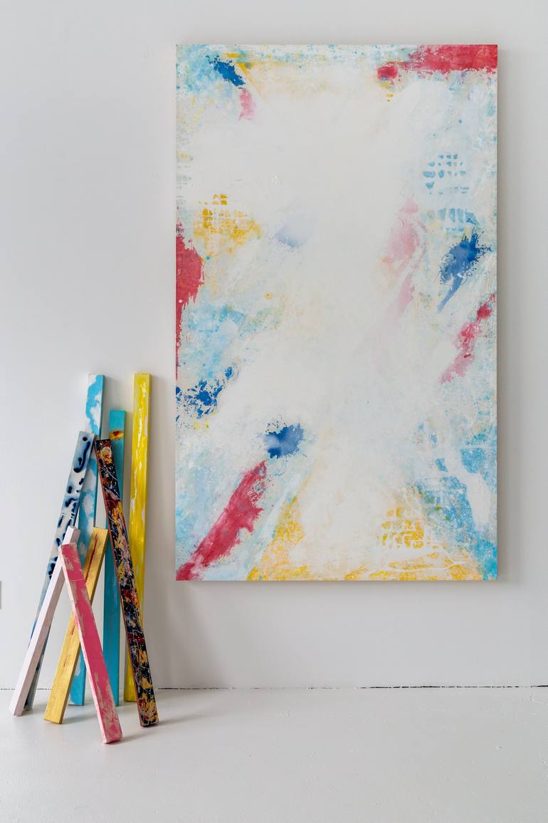 Original Abstract Painting by Julie Anderson Mathias