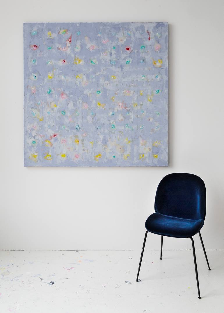 Original Abstract Expressionism Abstract Painting by Julie Anderson Mathias