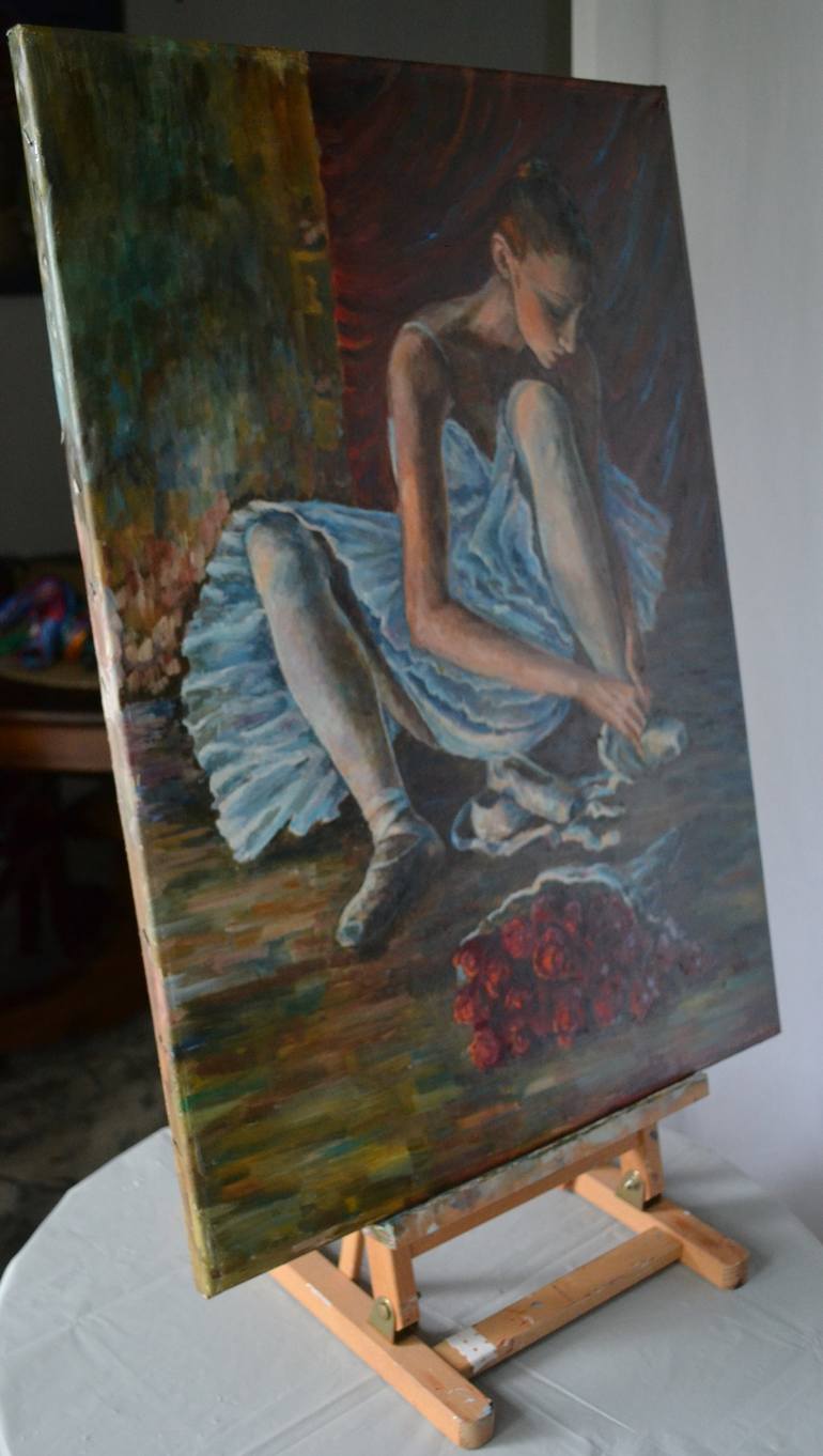 Original Women Painting by Nataliya Shlomenko