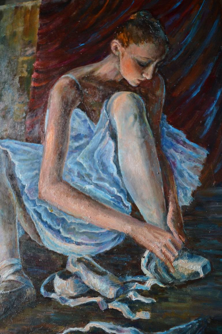 Original Women Painting by Nataliya Shlomenko