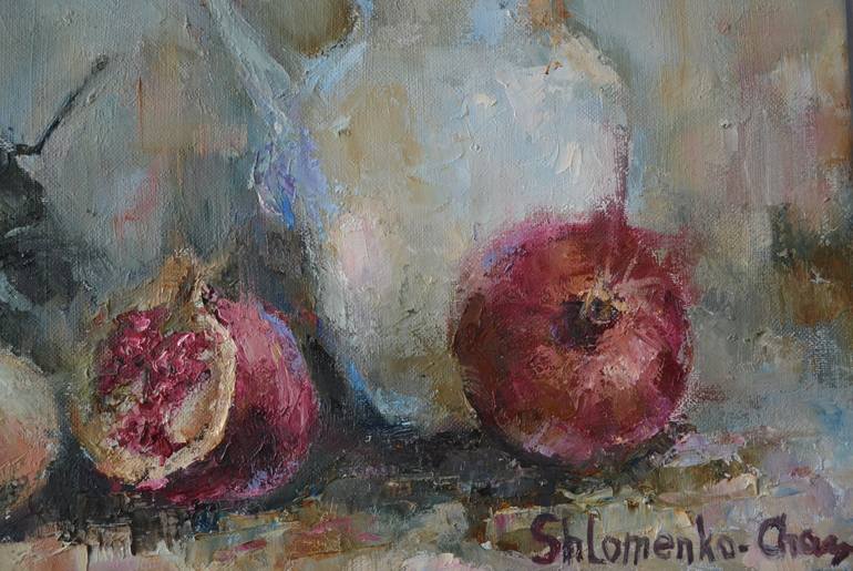 Original Fine Art Still Life Painting by Nataliya Shlomenko