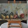 The artist often sets tasks for the image of objects. Here it is done, I hope, friends, to please you.