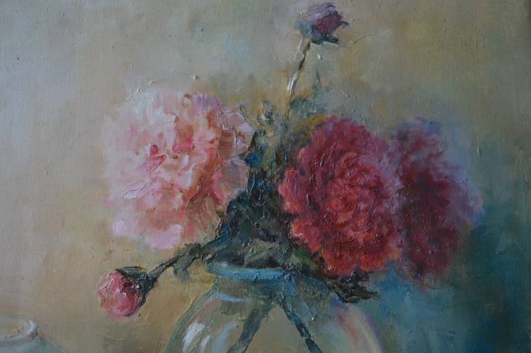 Original Fine Art Still Life Painting by Nataliya Shlomenko