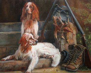 Original Impressionism Animal Paintings by Nataliya Shlomenko