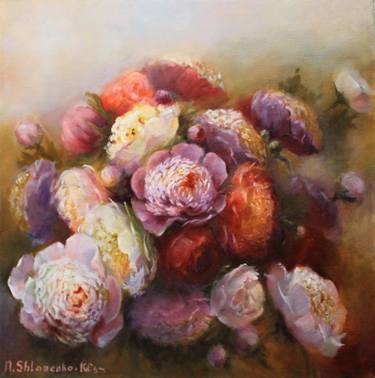 Original Expressionism Floral Paintings by Nataliya Shlomenko