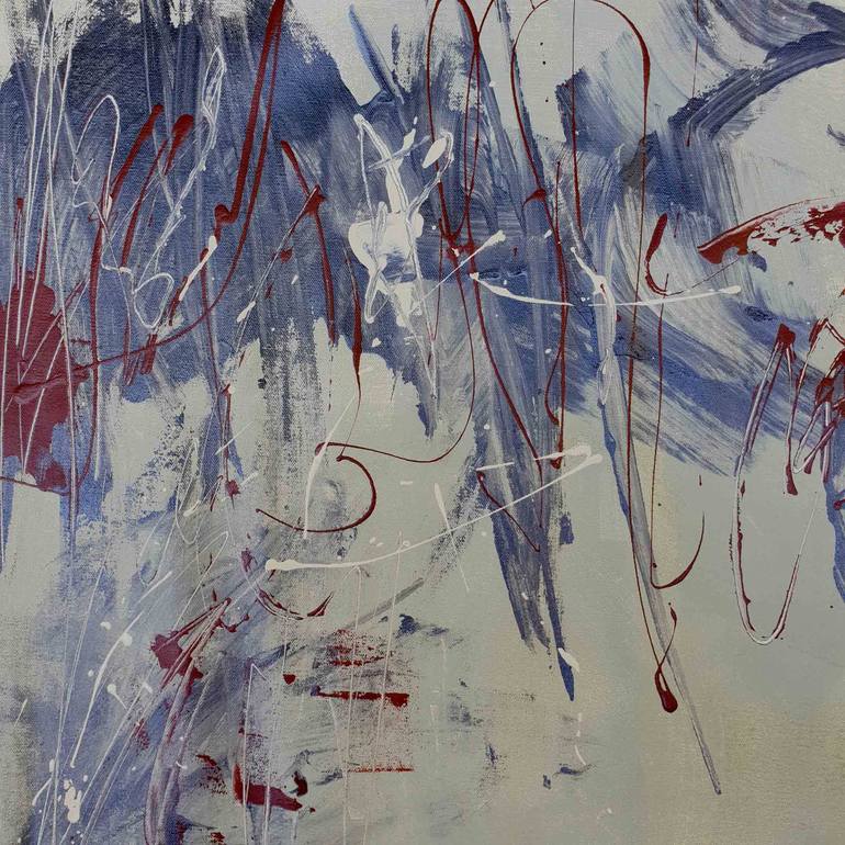 Original Abstract Landscape Painting by Laurie Franklin