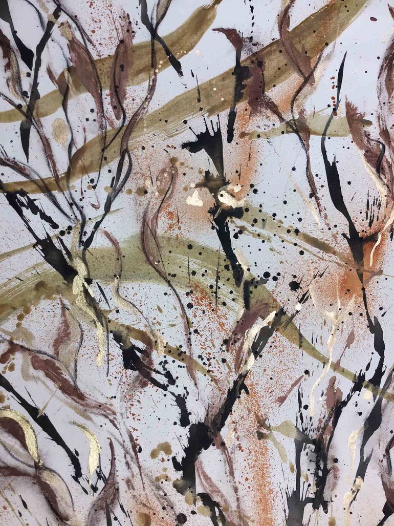 Original Impressionism Botanic Painting by Laurie Franklin