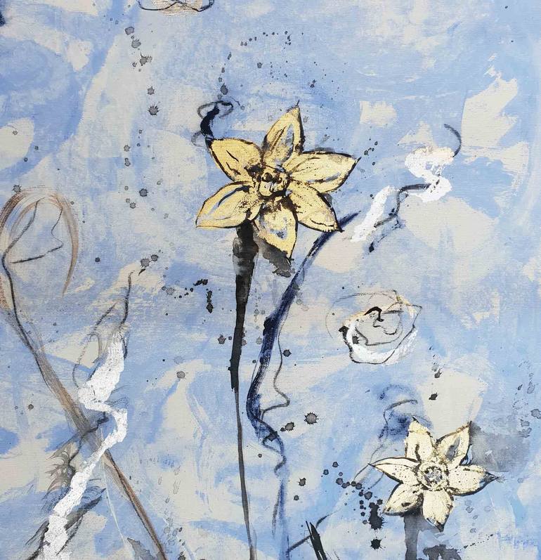 Original Floral Painting by Laurie Franklin