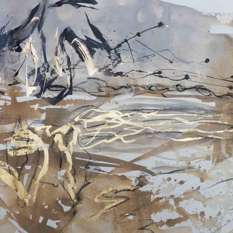 Original Expressionism Abstract Painting by Laurie Franklin
