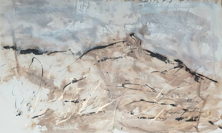 Original Abstract Landscape Painting by Laurie Franklin