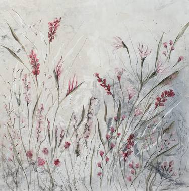 Print of Abstract Floral Paintings by Laurie Franklin