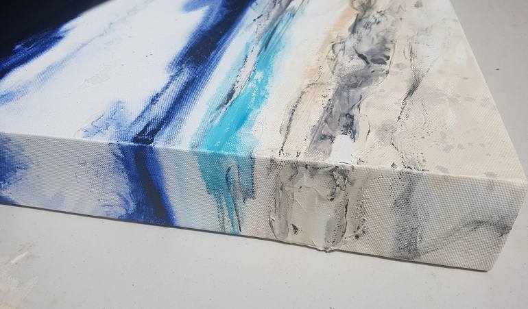 Original Impressionism Seascape Painting by Laurie Franklin