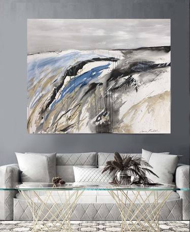 Original Abstract Landscape Paintings by Laurie Franklin