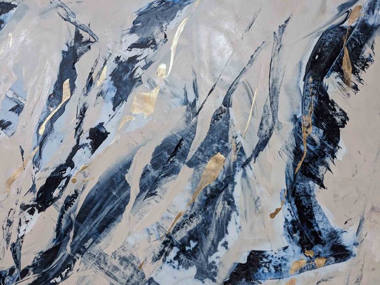 Original Minimalism Abstract Painting by Laurie Franklin