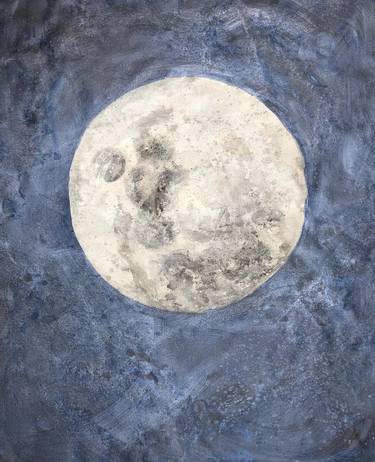 Original Realism Outer Space Paintings by Laurie Franklin