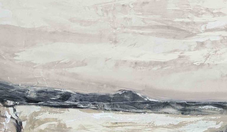 Original Landscape Drawing by Laurie Franklin