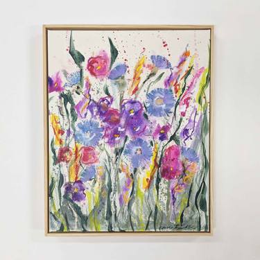 Original Floral Paintings by Laurie Franklin