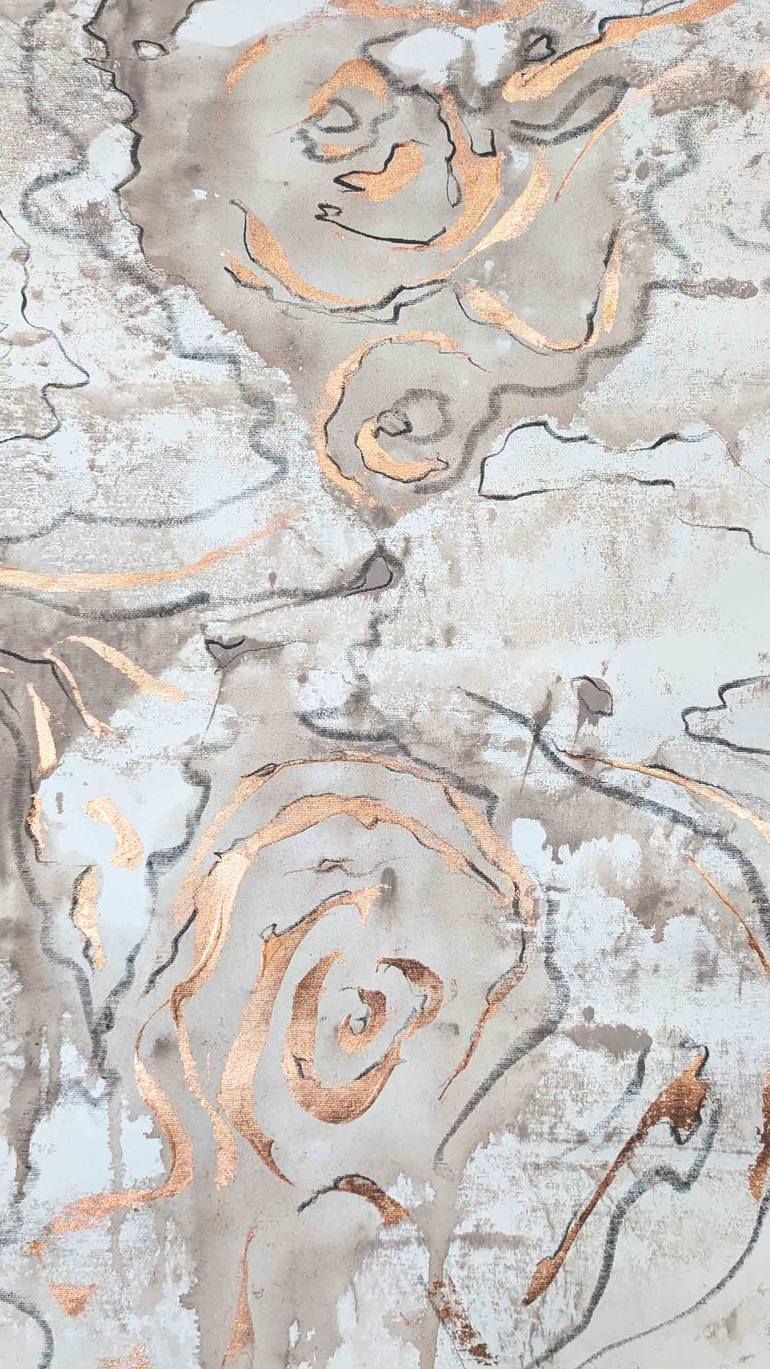 Original Minimalism Abstract Painting by Laurie Franklin