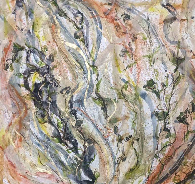 Original Abstract Nature Painting by Laurie Franklin