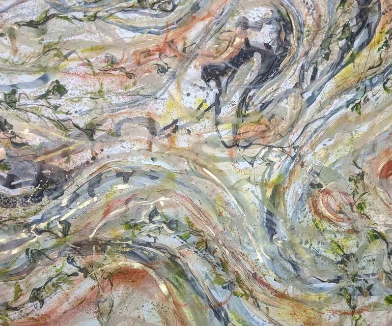 Original Abstract Nature Painting by Laurie Franklin