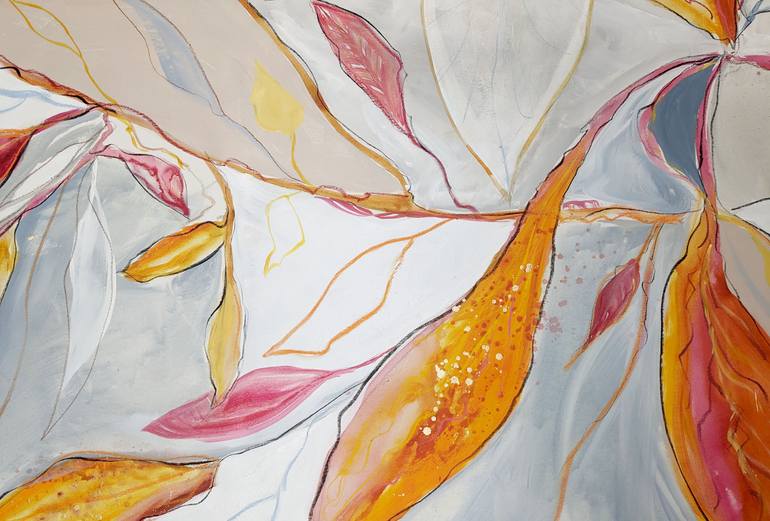 Original Abstract Expressionism Abstract Painting by Laurie Franklin