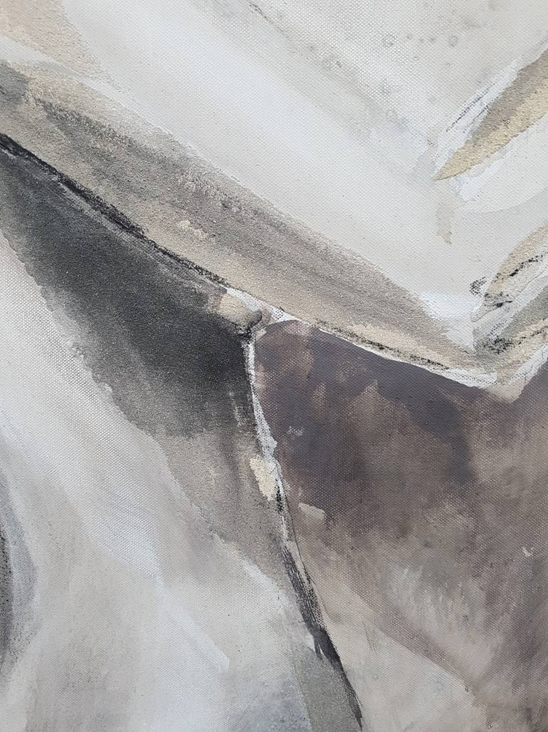 Original Expressionism Nude Painting by Laurie Franklin