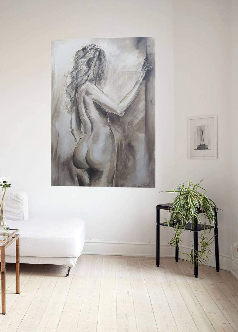 Original Nude Painting by Laurie Franklin