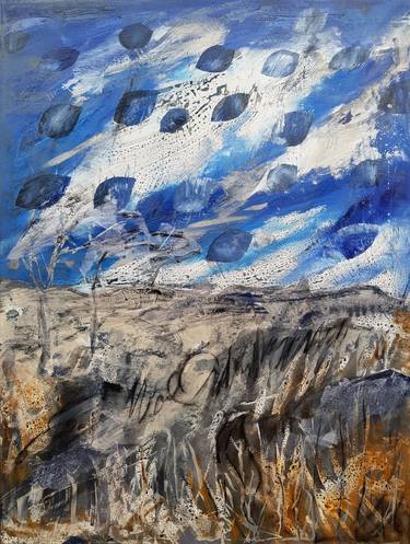 Print of Abstract Landscape Paintings by Laurie Franklin