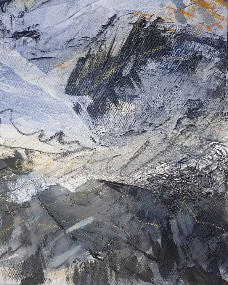 Original Abstract Landscape Painting by Laurie Franklin