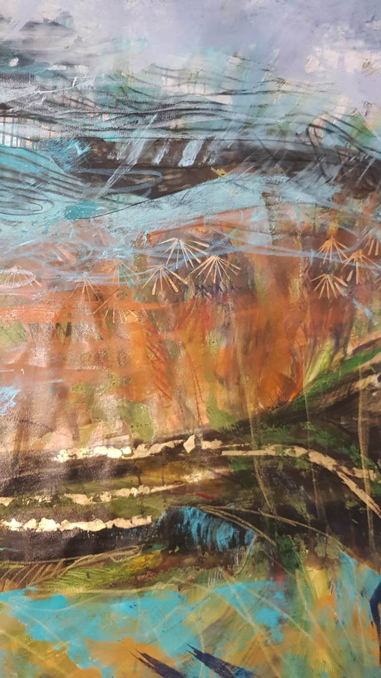 Original Abstract Painting by Laurie Franklin