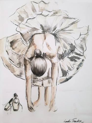 Print of Figurative Women Drawings by Laurie Franklin