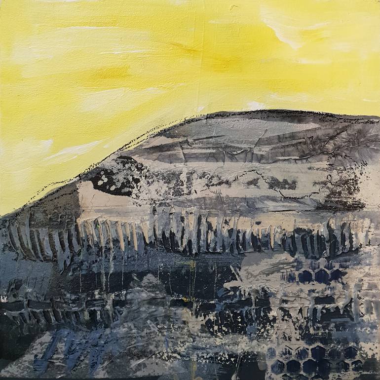 Original Abstract Expressionism Abstract Painting by Laurie Franklin