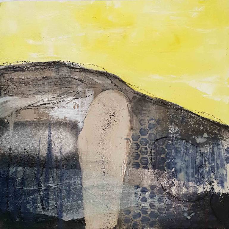 Original Abstract Expressionism Abstract Painting by Laurie Franklin