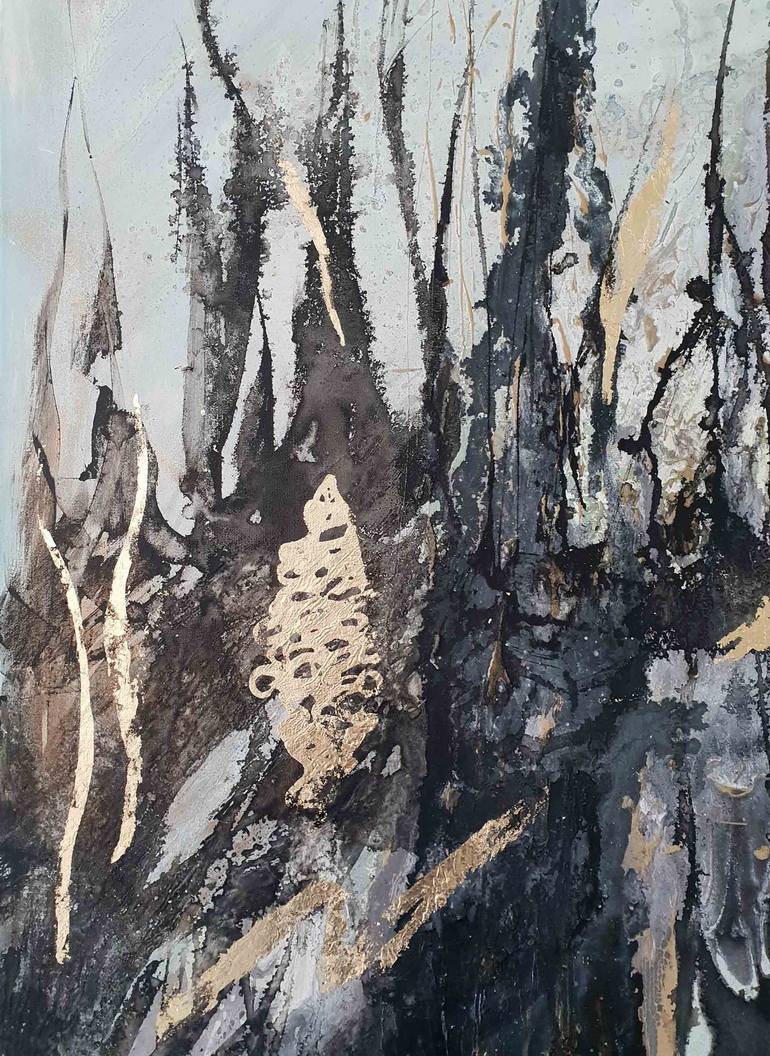 Original Abstract Landscape Painting by Laurie Franklin