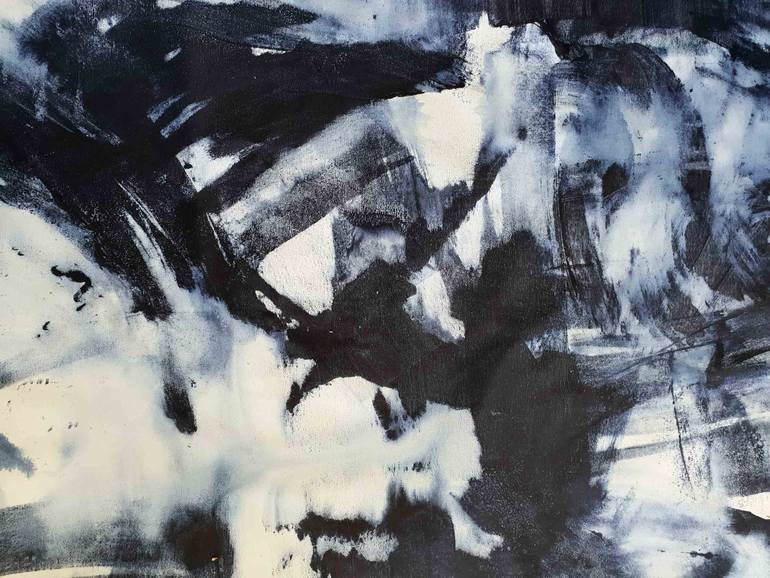 Original Abstract Expressionism Abstract Painting by Laurie Franklin