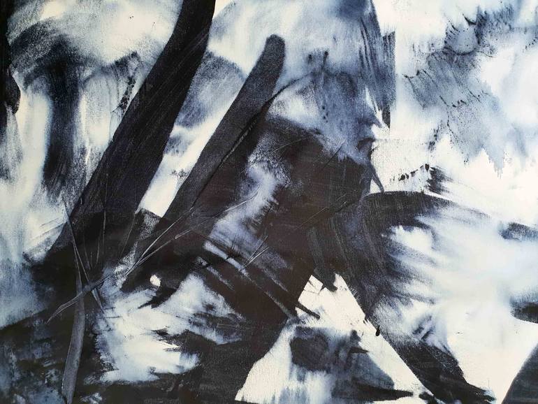 Original Abstract Expressionism Abstract Painting by Laurie Franklin