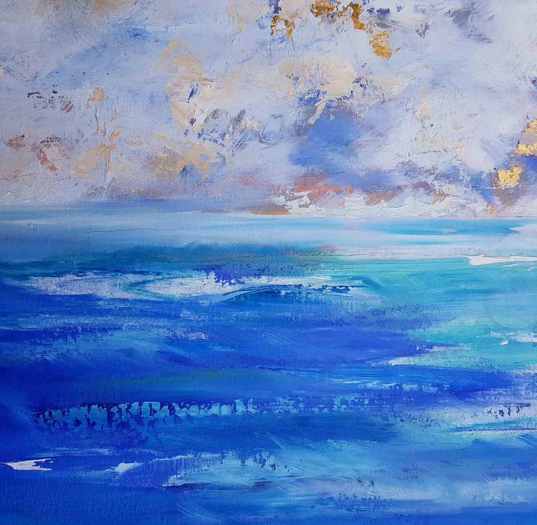 Original Seascape Painting by Laurie Franklin