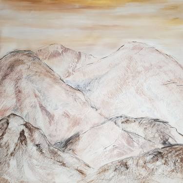 Original Abstract Landscape Drawings by Laurie Franklin