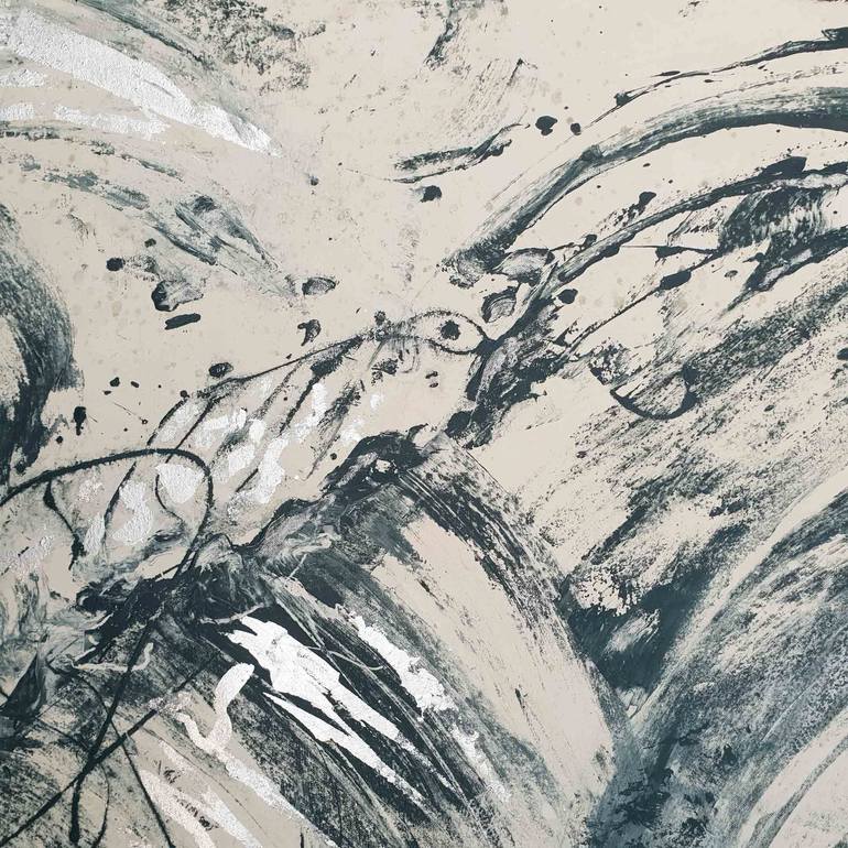 Original Abstract Expressionism Abstract Painting by Laurie Franklin