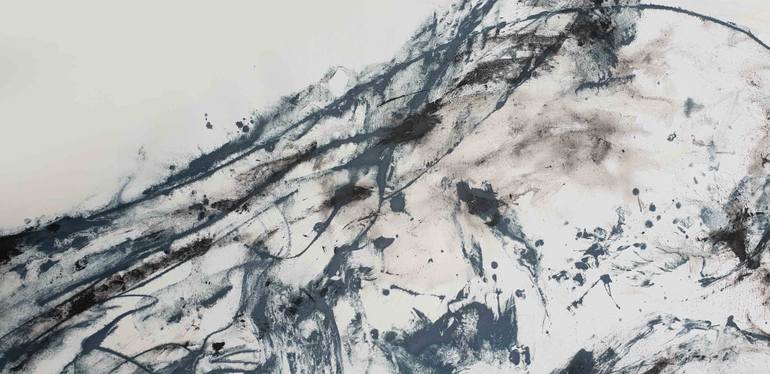 Original Abstract Seascape Painting by Laurie Franklin