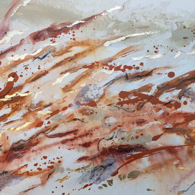 Original Abstract Expressionism Abstract Painting by Laurie Franklin