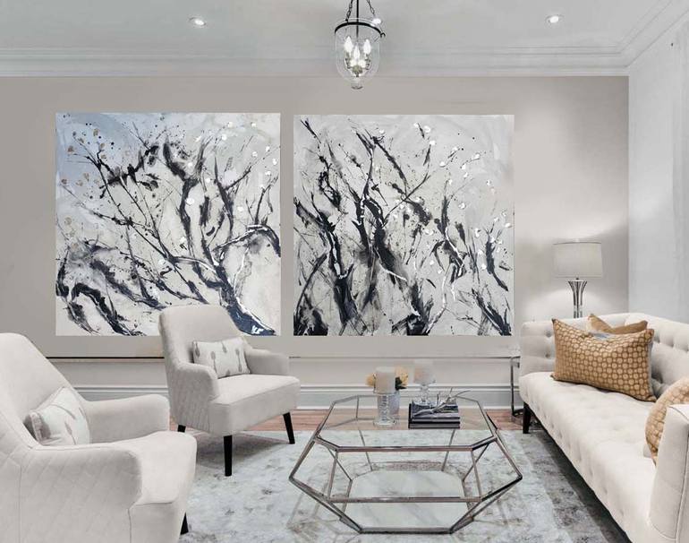Original Impressionism Landscape Painting by Laurie Franklin