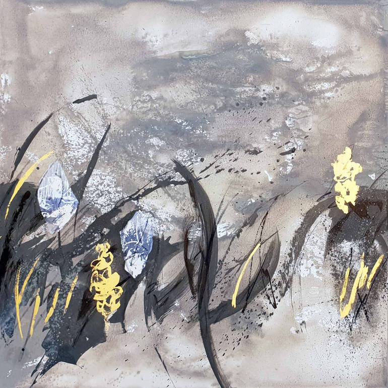 Original Abstract Landscape Painting by Laurie Franklin