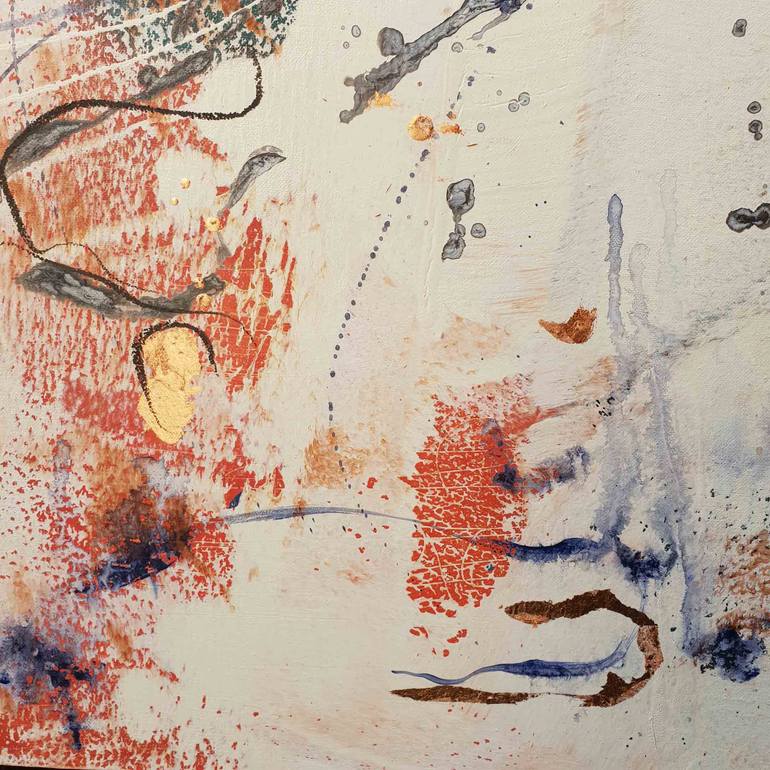 Original Abstract Expressionism Abstract Painting by Laurie Franklin
