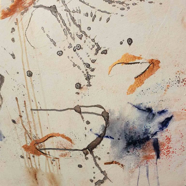 Original Abstract Expressionism Abstract Painting by Laurie Franklin