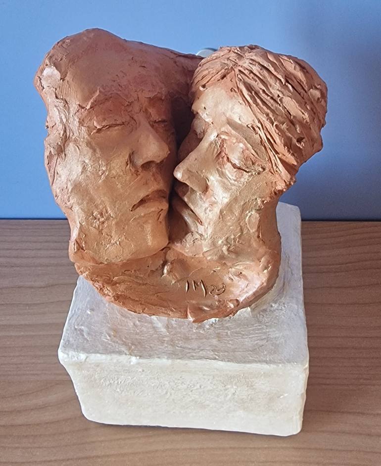 Original Love Sculpture by Michele Imperiale