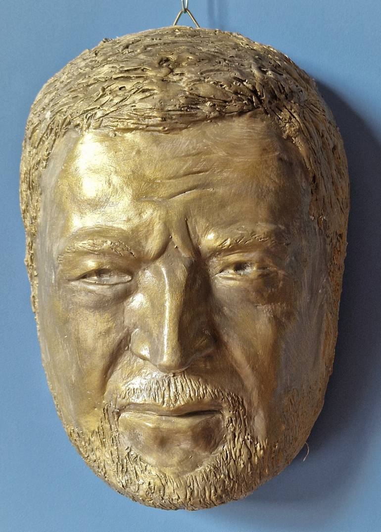 Original Portraiture Politics Sculpture by Michele Imperiale